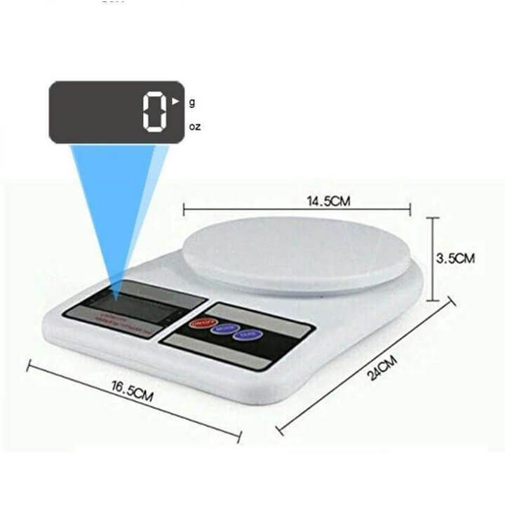 Digital Kitchen Weighing Machine Multipurpose Electronic Weight Scale