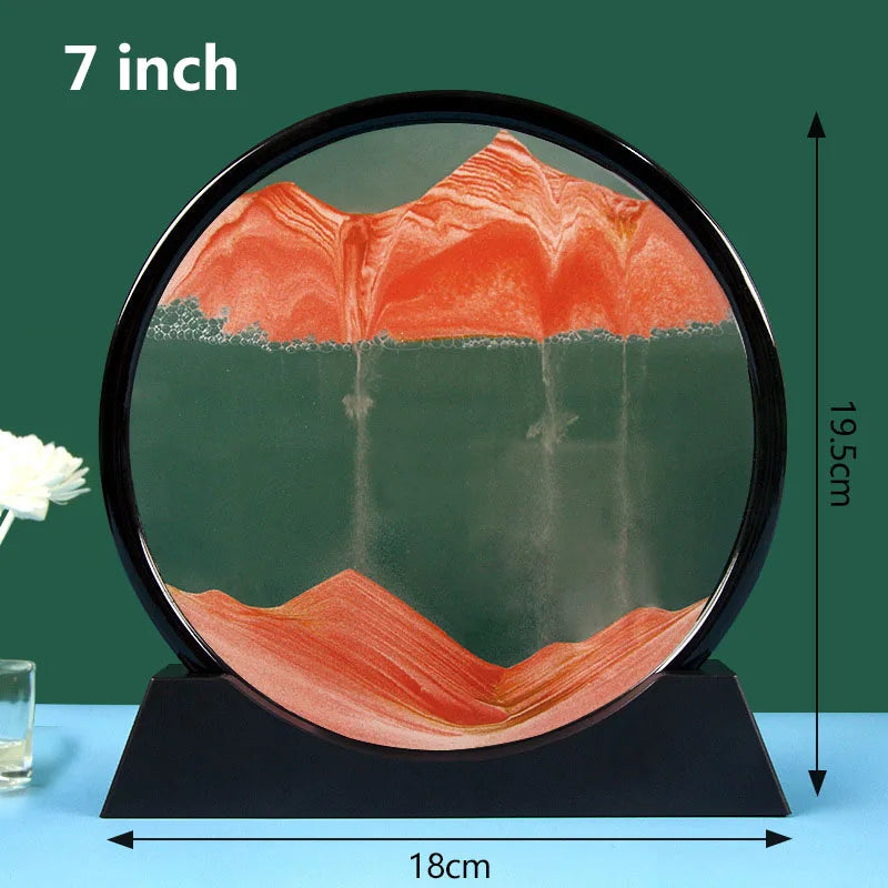 Moving Sand Art Pictures 3-d, Quicksand Painting Ornaments