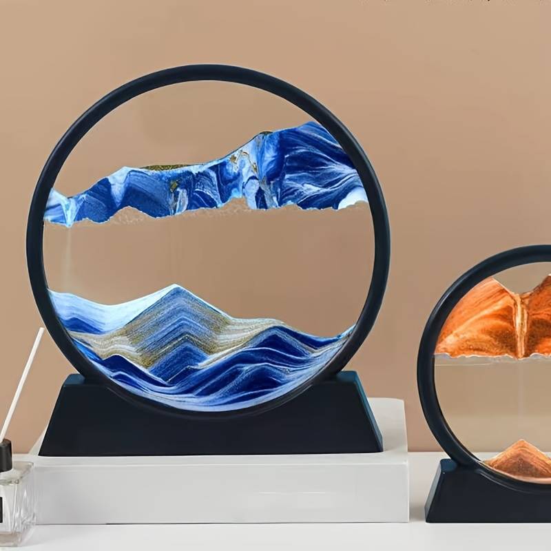 Moving Sand Art Pictures 3-d, Quicksand Painting Ornaments